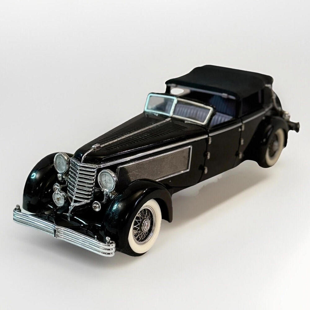 Franklin Mint 1940 Duesenberg SJ Convertible Town Car Diecast 1:24 Scale
